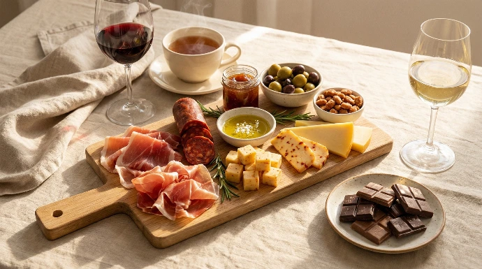 1.Zakelijk kerstpakket met delicatessen voor klanten en relaties