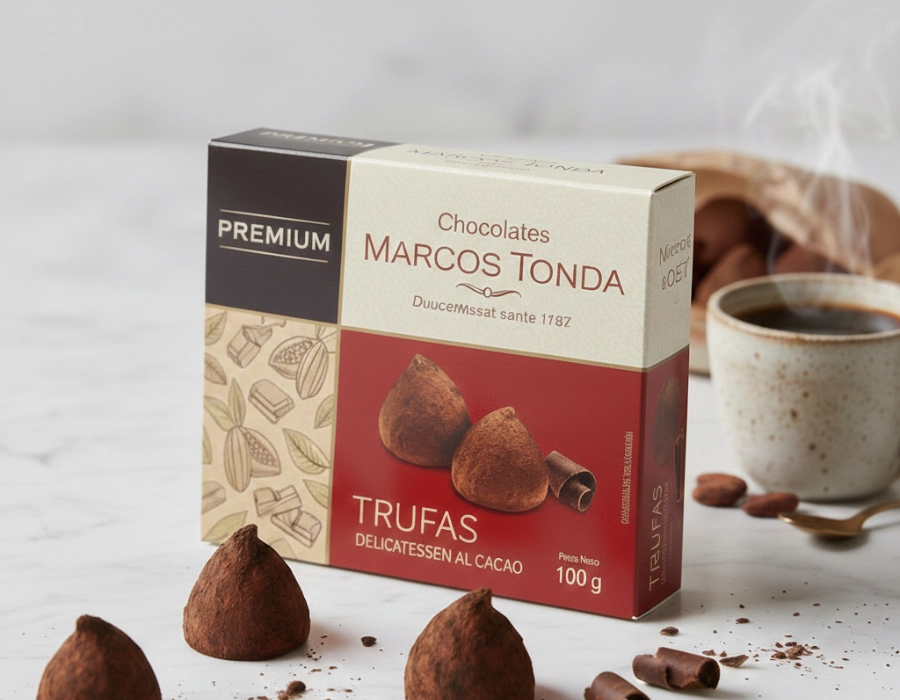 Trufas Delicatessen al Cacao 100G