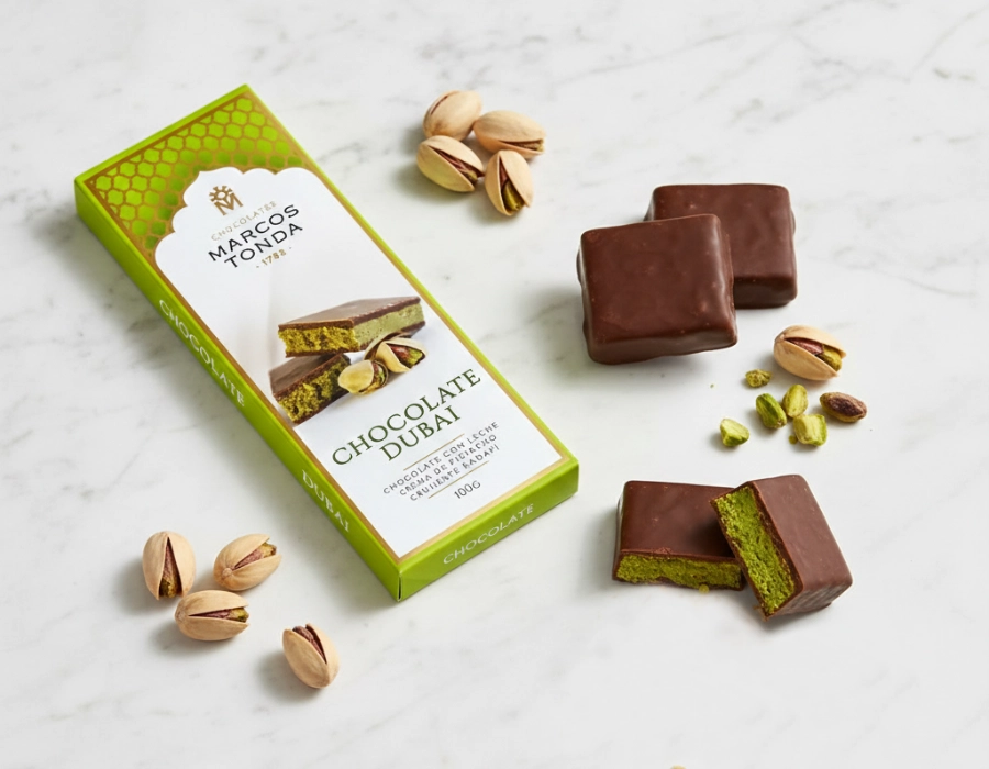 CHOCOLATES MARCOS TONDA I Dubai Chocolade