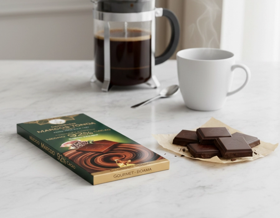 Gourmet pure chocolade Boama - 92% cacao