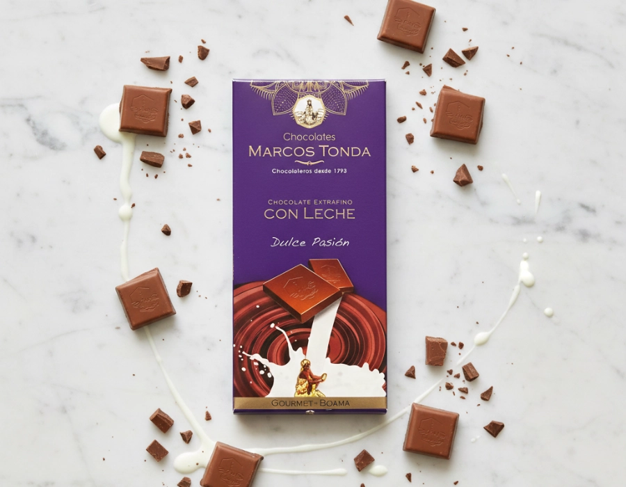 CHOCOLATES MARCOS TONDA I Gourmet melkchocolade Boama - "Dulce Pasión"