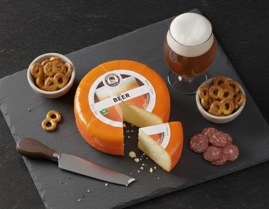 [100510] Jonge Koekaas met Bier 380 g