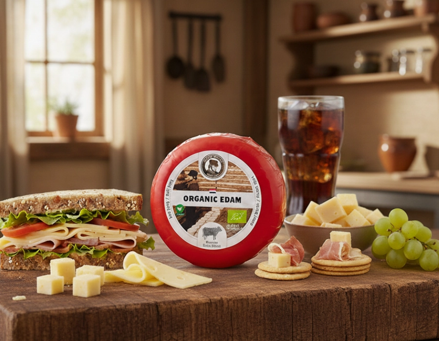 Biologische Koekaas volgens Edammer receptuur