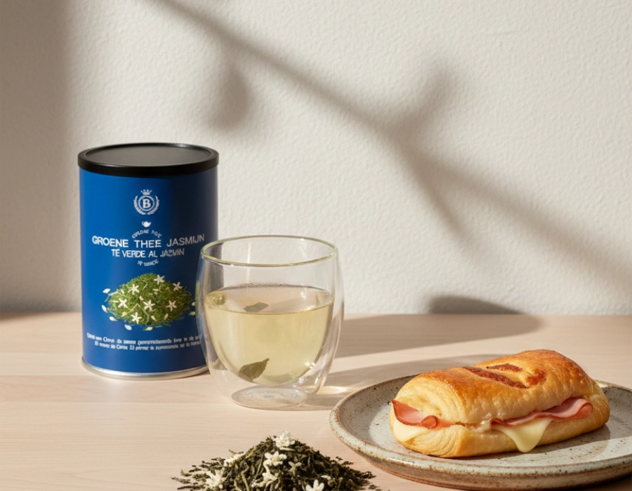 Groene thee jasmijn