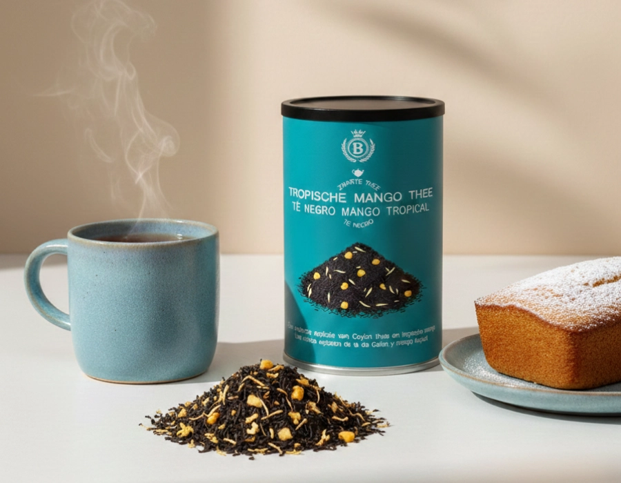 Tropische mango thee