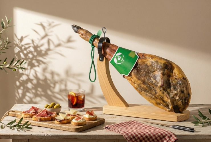 Iberico schouderham - Paleta Cebo de Campo (100%, 75% of 50% Iberisch ras)