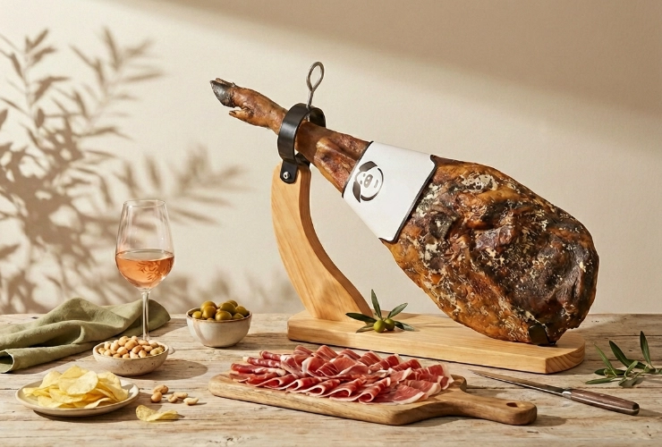 Iberico schouderham - Paleta de Cebo (100%, 75% of 50% Iberisch ras)
