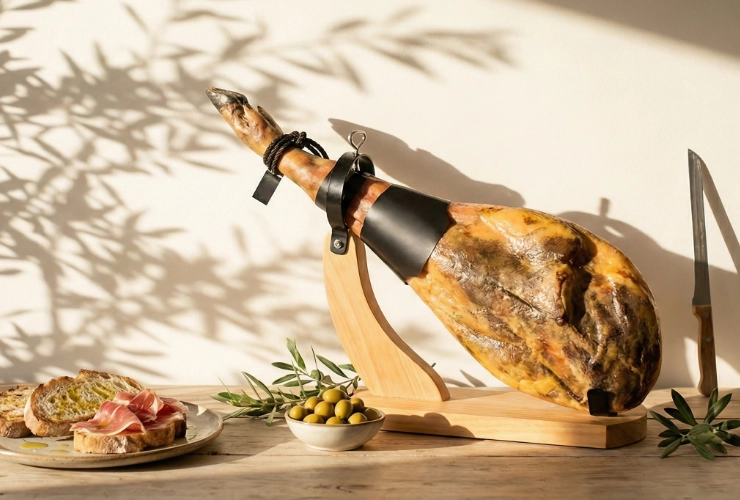 100% Iberico schouderham - Paleta de Bellota - DOP Jabugo (4,5 - 5 kg)