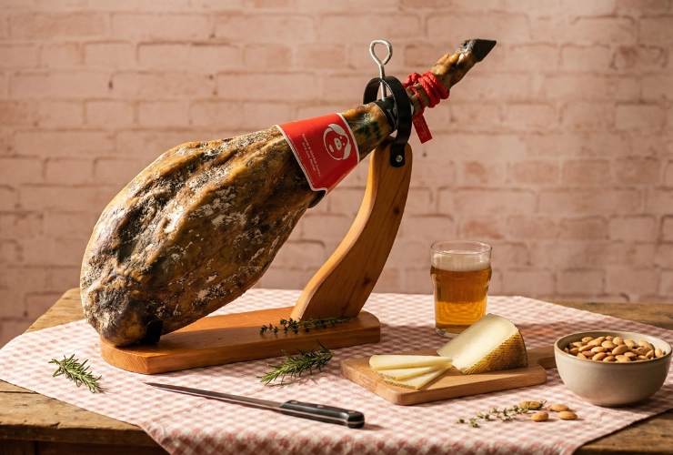 Iberico Ham - Jamón de Bellota (50% of 75% Iberisch ras) (8 - 8,5 kg)