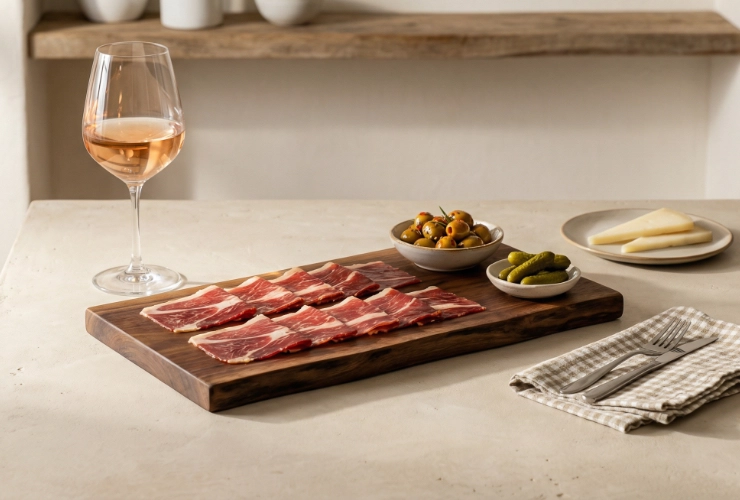 Iberico Jamón de Cebo (100%, 75% of 50% ras) - Gesneden