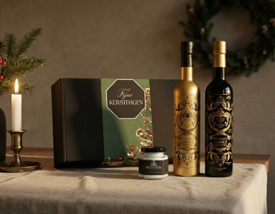 Kerstpakket 'Vloeibaar Goud'