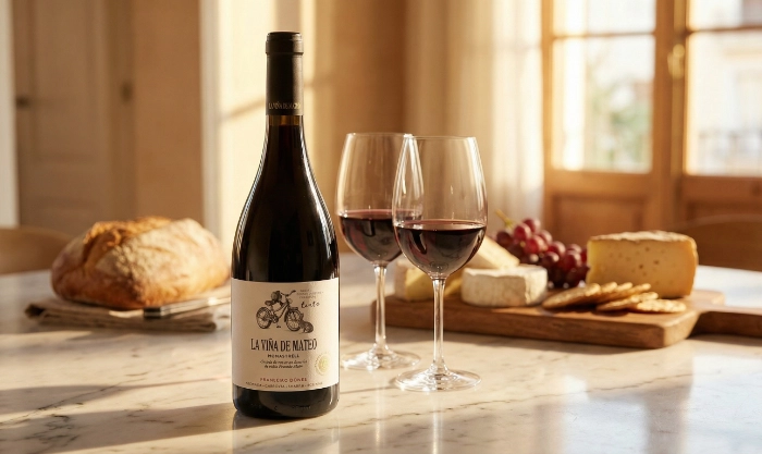 Rode wijn Monastrell.