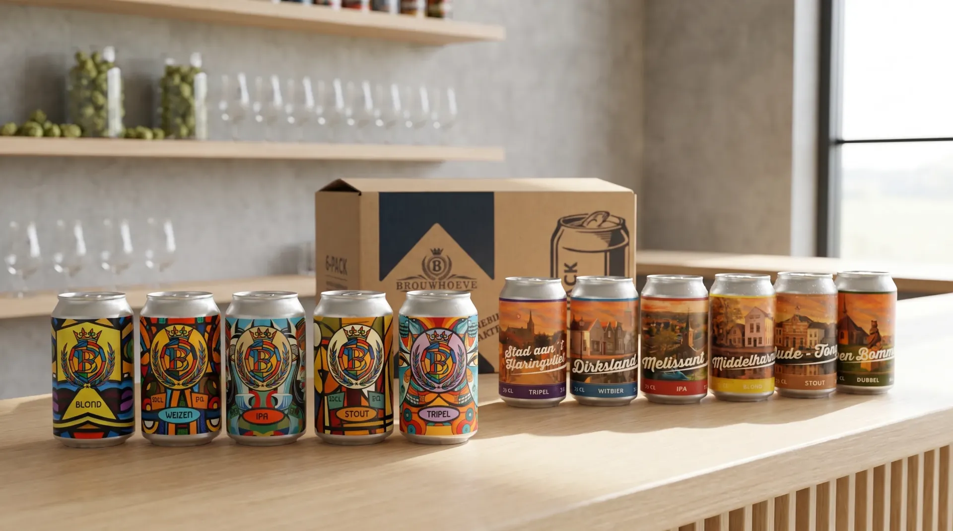 Bierpakket I Kies je eigen 6 bieren